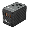 Verbatim 32120 VERBATIM 65W TRAVEL ADAPTER GAN UNIVERSAL ADAPTER USB-C USB-A