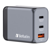Verbatim 32201 VERBATIM 65W GAN WALL CHARGER 3-PORT GAN CHARGER