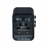 Verbatim 49544 VERBATIM TRAVEL ADAPTER 20W UNIVERSAL ADAPTER USB-C USB-A
