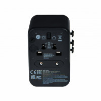 Verbatim 49546 VERBATIM TRAVEL ADAPTER 61W UNIVERSAL ADAPTER USB-C USB-A