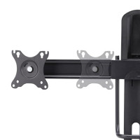 Startech 2MC1S-MONITOR-STAND CROSSBAR DUAL MONITOR STAND DOUBLE 27INCH SCREENS VESA MOUNT