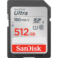 Sabrent SDSDUNC-512G-AN6IN ULTRA SD 150MB/S C10 U1 UHS 4X6 BLISTER N/JC AM