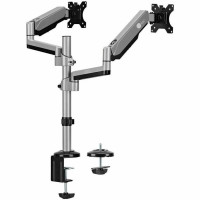 Siig CE-MT3R11-S1 DUAL STACKED MONITOR ARM DESK MOUNT - 17IN - 32IN - MAX LOAD