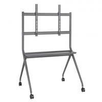 V7 TVCART4 TV CART TROLLEY ROLLING STAND UP TO 264LBS 86IN IFP DISPLAY