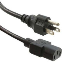 ENET SOLUTIONS, INC. N515-C13-15A-3F-ENC 5-15P - C13 3FT HEAVY-DUTY POWER CORD