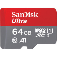 Brother SDSQUAB-064G-AN6MA ULTRA USD 140MBS C10 UHS U1 A1 CARD+ADAP