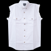 Mens Cutoffs White Shirt