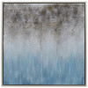 Empire Art Direct Blue Shadow Textured Metallic Hand Painted Wall Art by Martin Edwards
