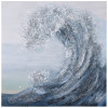 Empire Art Direct Crystal Wave Textured Metallic Hand Painted Wall Art by Martin Edwards