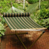 Algoma Net 13 Quilted Hammock with Matching Pillow