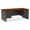 Lorell Mahogany Laminate & CCL Modular Desk Series
