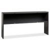 Lorell Commercial Desk Series Charcoal Stack-on Hutch- 72 in.