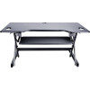 Lorell Adjustable Desk Riser Black - Extra Large