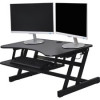 Lorell Adjustable Desk Riser Plus Black