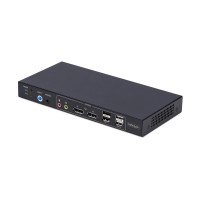 Startech P2ADD121D-KVM-SWITCH 2-PORT DUAL-MONITOR DP KVM DUAL-VIEW VIDEO MATRIX 4K 60HZ
