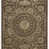 Nourison 5242 Regal Area Rug Collection Chocolate 2 ft 3 in. x 8 ft Runner