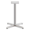 HON Arrange X-Leg Base for 30-36 in. Tops Silver