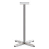 Hon 36 in. Arrange X-Leg Base Table Silver