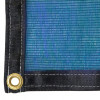 Riverstone Industries 12 x 20 ft. 3 Season Knitted Shade Cloth Blue - 50 Percentage Shade Protection