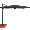 Simply Shade SSAG5A-86SQ09-D2408 Skye Cantilever Umbrella Black