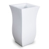 Mayne 30 in. Valencia Tall Planter White