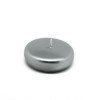 Jeco CFZ-044-12 2 .25 in. Floating Candles Metallic Silver - 288 Piece
