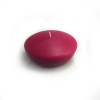 Jeco CFZ-052-6 3 in. Floating Candles Red - 72 Piece