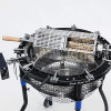 Zenport Uncle Roast Automatic Rotisserie BBQ Grill