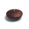 Jeco CFZ-063-12-0 3 in. Floating Candles Brown - 144 Piece
