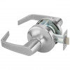 Yale 2.75 in. Backset Commercial Passage Augusta Lever Grade 1 Cylindrical Lock Satin Chrome