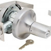 Yale Commercial Office Entry Augusta Lever Grade 1 Cylindrical Lock with Para Keyway Satin Chrome
