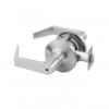 Yale 2.75 in. Backset Commercial Privacy Augusta Lever Grade 1 Cylindrical Lock Satin Chrome