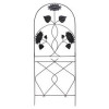 Mintueman-Achla Sunflower Trellis Black