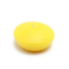 CFZ-049-12-0 3 in. Floating Candles Yellow- 144 Piece