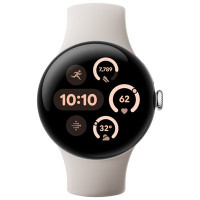 Google GA05735-US PIXEL WATCH 3 41MM WIFI SILVER/PORCELAIN