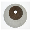 26 in. X 3.35 in. Round Double Layer Wall Decor with Ribbed -Pack of 2