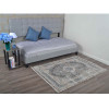 5 ft. x 7 ft. 10 in. Machine Woven Crossweave Polyester Oriental Rectangle Area Rug Multi Color