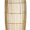 Concepts Patioglo Natural Resin Bamboo Cover LED Floor Lamp Bright White