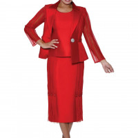 GMI Church Dress Plus Size Skirt Suit: A sophisticated  coordinated ensemble designed for formal or special occasions.
