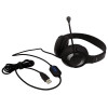 Ergoguys 2AE55KLUSB AVID PRODUCTS USB HEADSET WITH MIC BLACK