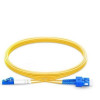 Startech SPSMLCSC-OS2-1M 1M (3.3FT) LC TO SC (UPC) OS2 SINGLE MODE SIMPLEX FIBER OPTIC CABLE, 9/125M, 40G