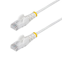 Startech N6PAT20WHS SLIM CAT6 CABLE WHITE LSZH SLIM SNAGLESS RJ45 UTP PATCH CABLE