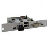 Black Box ACX1MR-DHID-SM MODULAR KVM EXTENDER RECEIVER INTERFACE CARD - DVI-D, USB HID, SINGLE-MODE FIBER