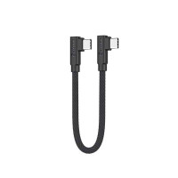 Alogic ELPCCRA0.25-BK ALOGIC ELEMENTS PRO RIGHT ANGLE TO RIGHT ANGLE USB-C CABLE MALE TO