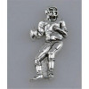 Creative Gifts International 1 x 1.75 in. Peel & Press Football Player Icon