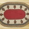 Capitol Importing Gingerbread Men - 20 in. x 30 in. Oval Patch