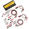 Fluke TL81A TEST LEAD SET DELUXE ELECTRONIC 1X TEST LEAD 1X BLACK RED ALLIGAT
