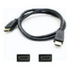 Addon HDMI2HDMI1M 1M HDMI M/M BK CABLE