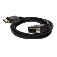 Addon MINIDP2DVI10F ADDON 10FT A/V CABLE MINI-DISPLAYPORT MALE TO DVI-D DUAL LINK (24+1 PIN) MALE BL