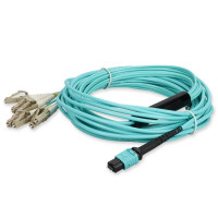 Addon ADD-MPOMPO-18M5OM4-MA ADDON 18M MPO/UPC TO MPO/UPC MAGENTA OM4 OFNR (RISER-RATED) 12-STRAND FIBER PATC